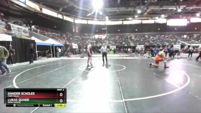 285 lbs Cons. Round 2 - Lukas Quade, Bend Senior vs Xander Scholes, Post Falls