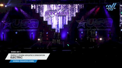 Perfect Storm Athletics Edmonton - Electric [2024 L4 Evaluation (Cheer) Day 2] 2024 USA All Star Super Nationals