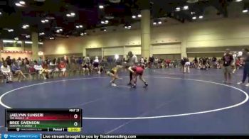 107 lbs Round 4 (10 Team) - Bree Swenson, Iowa Pin-A-Sarus vs Jaelynn Sunseri, The Angels