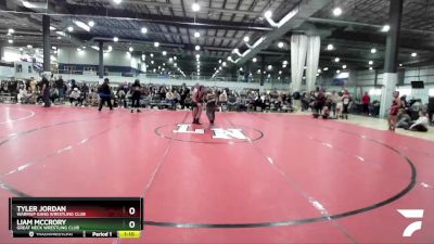 210 Max Cons. Round 2 - Liam McCrory, Great Neck Wrestling Club vs Tyler Jordan, Warmup Gang Wrestling Club