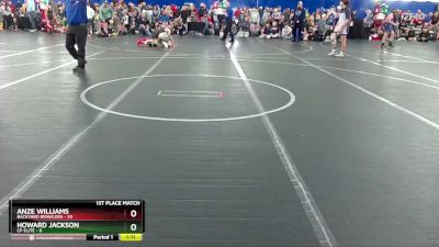 72 lbs Finals (2 Team) - Howard Jackson, CP Elite vs Anze Williams, Backyard Brawlers