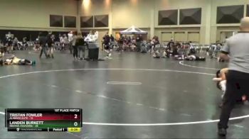 75 lbs Finals (2 Team) - Landen Burkett, Indiana Assassins vs Tristan Fowler, Alabama Elite