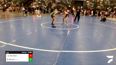 150 lbs Cons. Round 2 - Jason Harrison, Platte Valley vs Brandon Mutum, Elkhorn Valley Wrestling Club