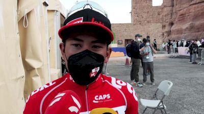 Covered In Saudi Sand, Caleb Ewan Sprints Though Tough Day