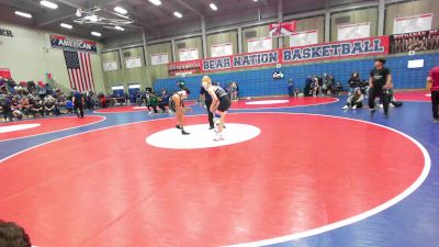 147 lbs Consi Of 16 #1 - Isaac K. Woods, Mt Whitney vs Elias Trevino, Foothill