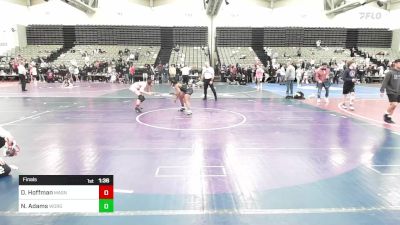 115-H lbs Final - Dorian Hoffman, Mat Assassins vs Nicholas Adams, West Orange