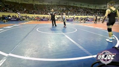 73 lbs Quarterfinal - Hunter Lugo, Liberty Warrior Wrestling Club vs Sammy Cox, Blaine County Grapplers