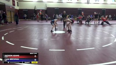 16U-9 lbs Round 2 - Jackson Adams, LMWC vs Cade Birchman, FWA