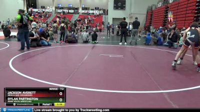 112 lbs Cons. Semi - Dylan Partington, Arab Youth Wrestling vs Jackson Averett, Skulls And Crossbones