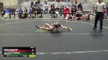 53 lbs Finals (2 Team) - Brantley Barnes, ARES Black vs Zeth Dykhouse, #papatoddstrong