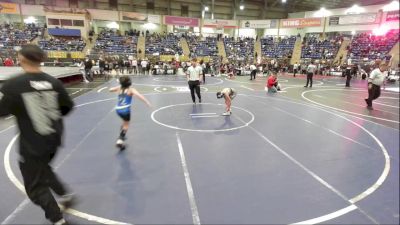 70 lbs Consi Of 8 #1 - Giovanni Rodriguez, Alamosa vs Alaurah Sweetman, Fort Lupton Metro Wrestling