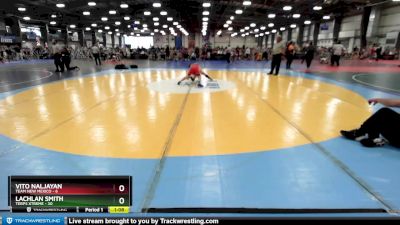 80 lbs Rd# 7- 10:45am Saturday Final Pool - Vito Naljayan, Team New Mexico vs Lachlan Smith, Terps Xtreme