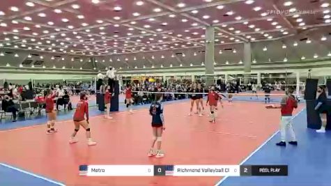 Metro vs Richmond Volleyball Club - 2022 JVA Charm City Challenge presented by Nike