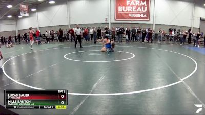 113 lbs Cons. Round 5 - Lucas Bauer, 84 Athletes vs Mills Banton, River City Wrestling LLC