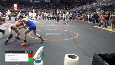 85 lbs Round Of 64 - Anthony Pieto, South Side Beaver vs Christian Cadden, Iroquois