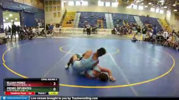 120 lbs Semis & Wb (16 Team) - Elijah Perez, Backyard Boyz Black vs Pedro Sifuentes, Elite Athletic Club