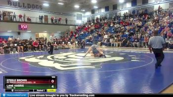 190 lbs Placement Matches (8 Team) - Lane Harris, Trion vs Steele Brown, Mt. Pisgah Christian School