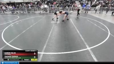 126 lbs Champ. Round 4 - Aaron Silva, California vs Thomas Banas, Demolition Wrestling Club