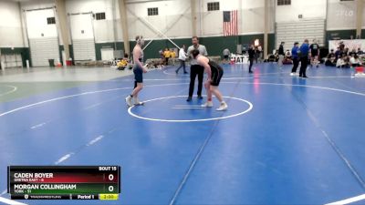 215 lbs Round 2 (16 Team) - Morgan Collingham, York vs Caden Boyer, Gretna East