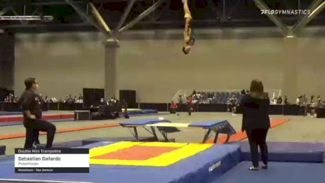 Sebastian Gallardo - Double Mini Trampoline, Powerhouse - 2021 USA Gymnastics Championships