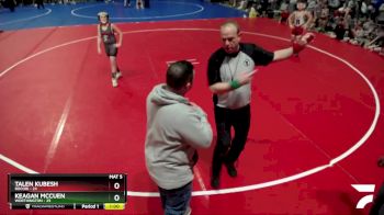 115 lbs Semis (4 Team) - Talen Kubesh, Rocori vs Keagan McCuen, Worthington