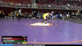 152 lbs Round 2 (3 Team) - Collin Hurlburt, Papillion-La Vista vs Cael Dempsey, Lincoln East