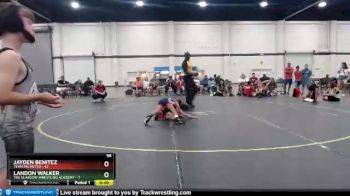 56 lbs Round 2 (3 Team) - Landon Walker, The Glasgow Wrestling Academy vs Jayden Benitez, Team Palmetto