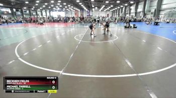 84 lbs Rd# 9- 2:15pm Saturday Final Pool - Michael Farrell, Nauman Green vs Beckhem Fields, Maryland BLACK