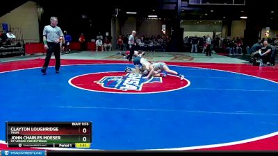 1A-113 lbs Semifinal - Clayton Loughridge, Trion vs John Charles Moeser, Mt Vernon Presbyterian