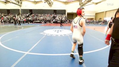 90-I lbs Round Of 16 - Jackson Hetzel, Patriot Club vs Nathan Schuman, Mat Assassins