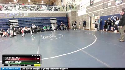 100 lbs Round 1 - Solomon Childs, McCall Wrestling Club vs Kason Blakely, Eastern Oregon Elite