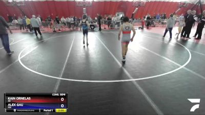 110 lbs Cons. Semi - Kain Ornelas, NE vs Alex Gau, MN