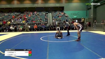 149 lbs Round of 32 - Chandler Micheal, Southern Oregon vs Alex Butler, Missouri