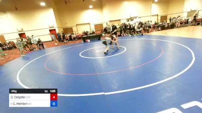 41 kg Cons 16 #2 - Camm Colgate, Foothill Cougars Club vs Coy Mehlert, Big Game Wrestling Club