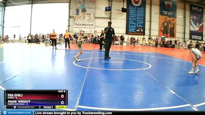 60 lbs Rd# 3- 11:30am Friday - Mia Emili, POWA vs Paige Wright, Maryland Gold