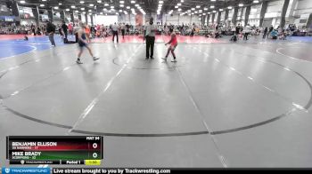 92 lbs Rd# 2 10:30am Friday - Mike Brady, Scorpions vs Benjamin Ellison, VA Hammers