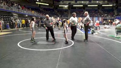 56 lbs Quarterfinal - Madeline Werner, Northwestern Lehigh vs Lexi Williams, Loyalsock