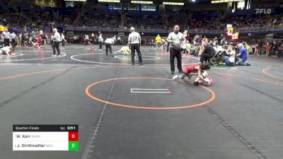 56 lbs Quarterfinal - Willow Kerr, Newport vs Journey Strittmatter, Bishop Carroll