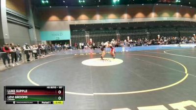 157 lbs Cons. Round 4 - Luke Supple, Folsom vs Levi Grooms, Lassen