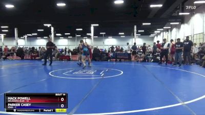 149 lbs Placement Matches (8 Team) - Mack Powell, Oklahoma Blue vs Parker Casey, Iowa