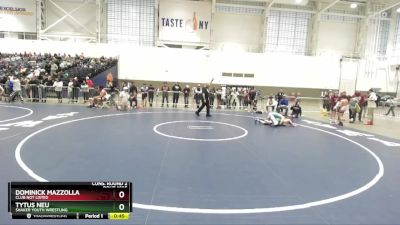 101 lbs Cons. Round 2 - Tytus Neu, Shaker Youth Wrestling vs Dominick Mazzolla, Club Not Listed