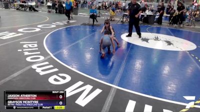 56 lbs Final - Jaxson Atherton, Marathon Wrestling Club vs Grayson McIntyre, Bethel Freestyle Wrestling Club