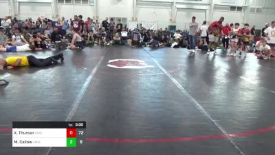 205 lbs Pools - Xavier Thuman, Ohio Gold 14K vs Mark Callow, Jacket W.C.