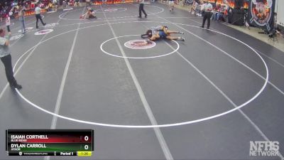 3A 145 lbs Quarterfinal - Isaiah Corthell, Blue Ridge vs Dylan Carroll, Aynor