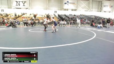 93 lbs Round 3 - Mateo Smith, Victor Wrestling Club vs Jonah Smith, 5th Round Wrestling