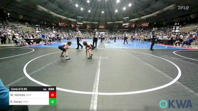 67 lbs Consi Of 8 #2 - Whitley Holmes, Sperry Wrestling Club vs Bristol Garey, Dark Cloud Wrestling Club