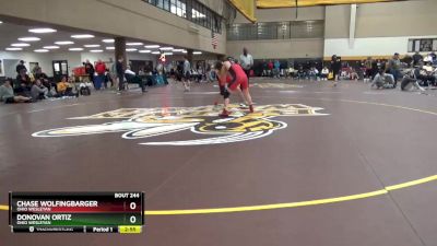 125 lbs Cons. Round 3 - Donovan Ortiz, Ohio Wesleyan vs Chase Wolfingbarger, Ohio Wesleyan