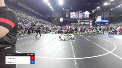 132 lbs Rnd Of 64 - Jayson Suetos, California vs Zan Fugitt, Missouri