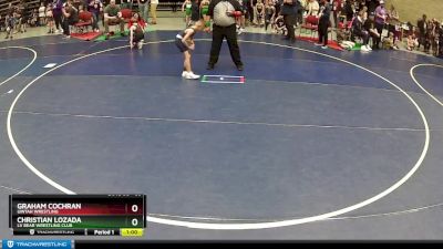 56 lbs Champ. Round 2 - Graham Cochran, Uintah Wrestling vs Christian Lozada, LV Bear Wrestling Club