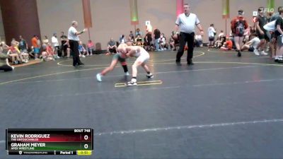 60 lbs Cons. Semi - Graham Meyer, Apex Wrestling vs Kevin Rodriguez, The Untouchables